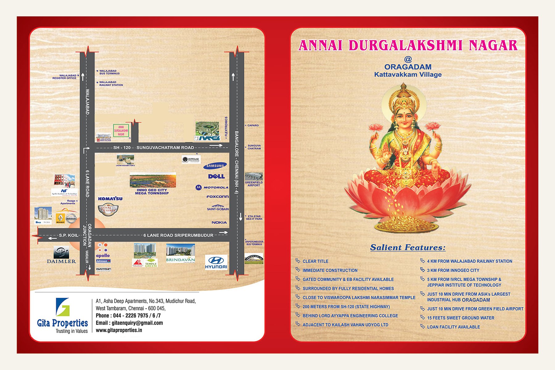Annai Durgalakshmi Nagar – Brochure